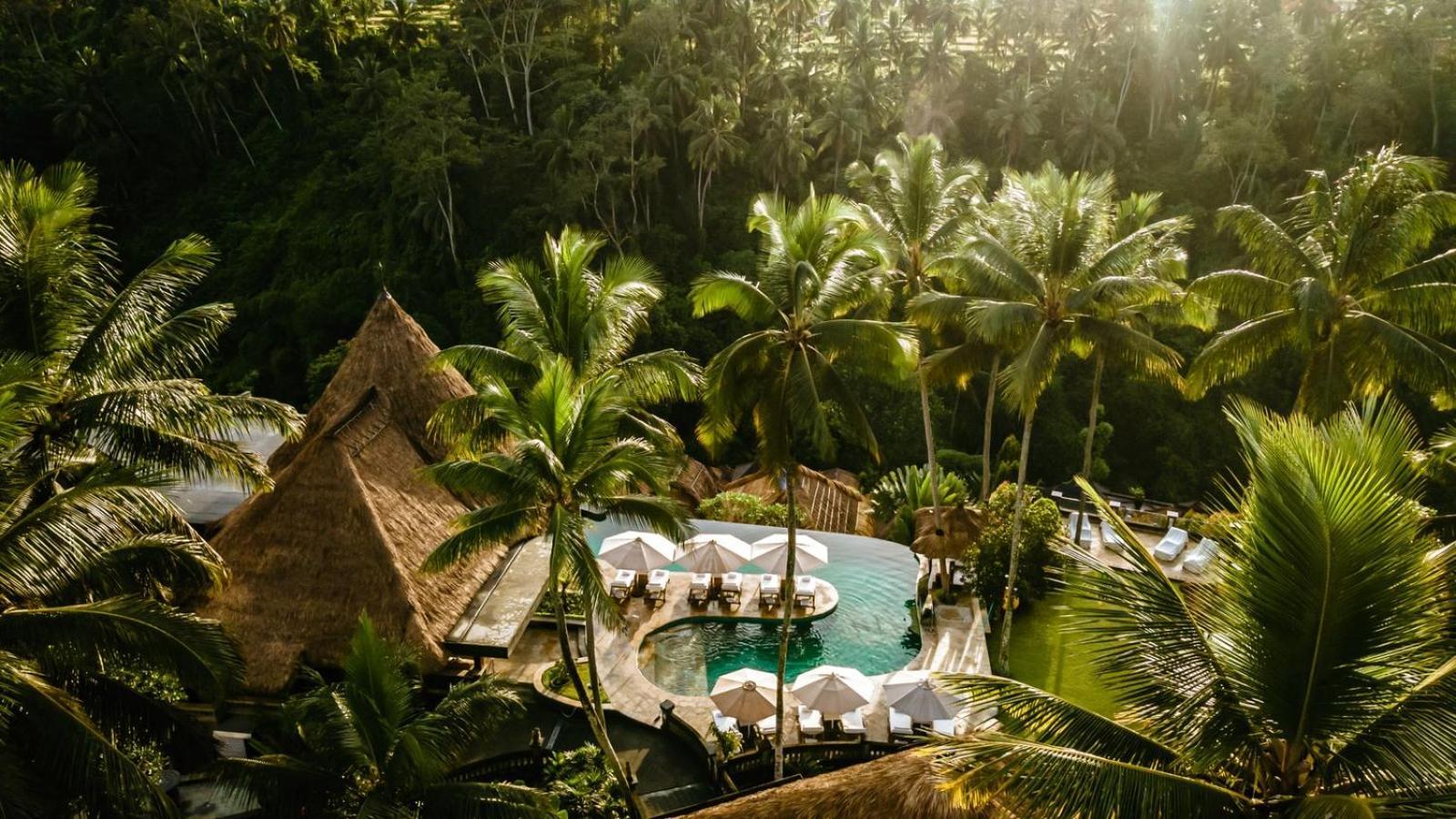 Cascades Suites Ubud Eksteriør bilde